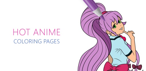 Hot Anime Coloring Pages for Adults